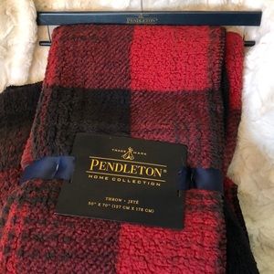 Pendleton buffalo plaid throw